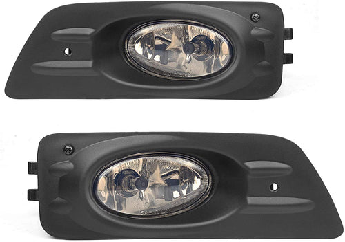 2006-2007 Honda Accord Par Fog Lights Fondo Smoke (Chofer & Pasajero) - PAL Auto Parts