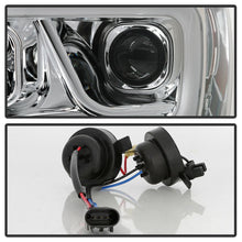 Cargar imagen en el visor de la galería, 2006-2008 DODGE RAM 1500 2500 3500 PAR FOCOS FONDO CROMADO LED TUBE HALO PROJECTOR (CHOFER &amp; PASAJERO) - PAL Auto Parts
